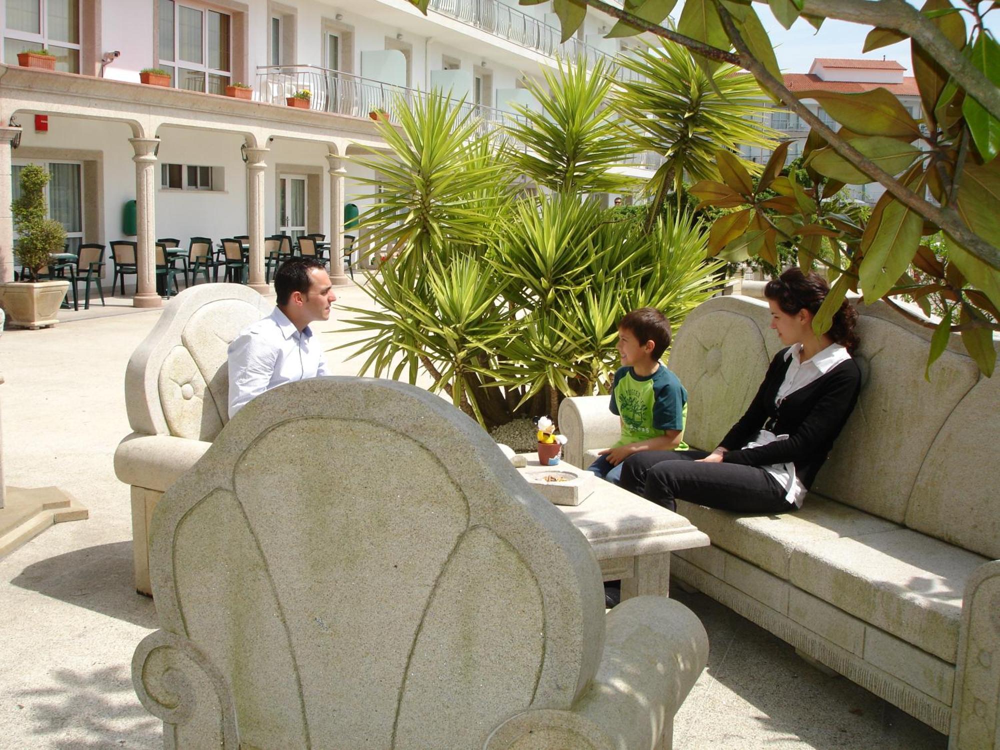 Hotel Nuevo Vichona Sanxenxo Dış mekan fotoğraf