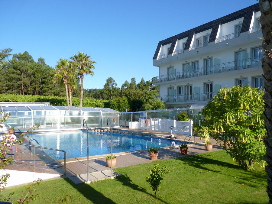 Hotel Nuevo Vichona Sanxenxo Dış mekan fotoğraf